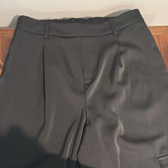 NWT San Souci Wide Leg Pant GSP1136 Black Size M - Picture 4 of 10